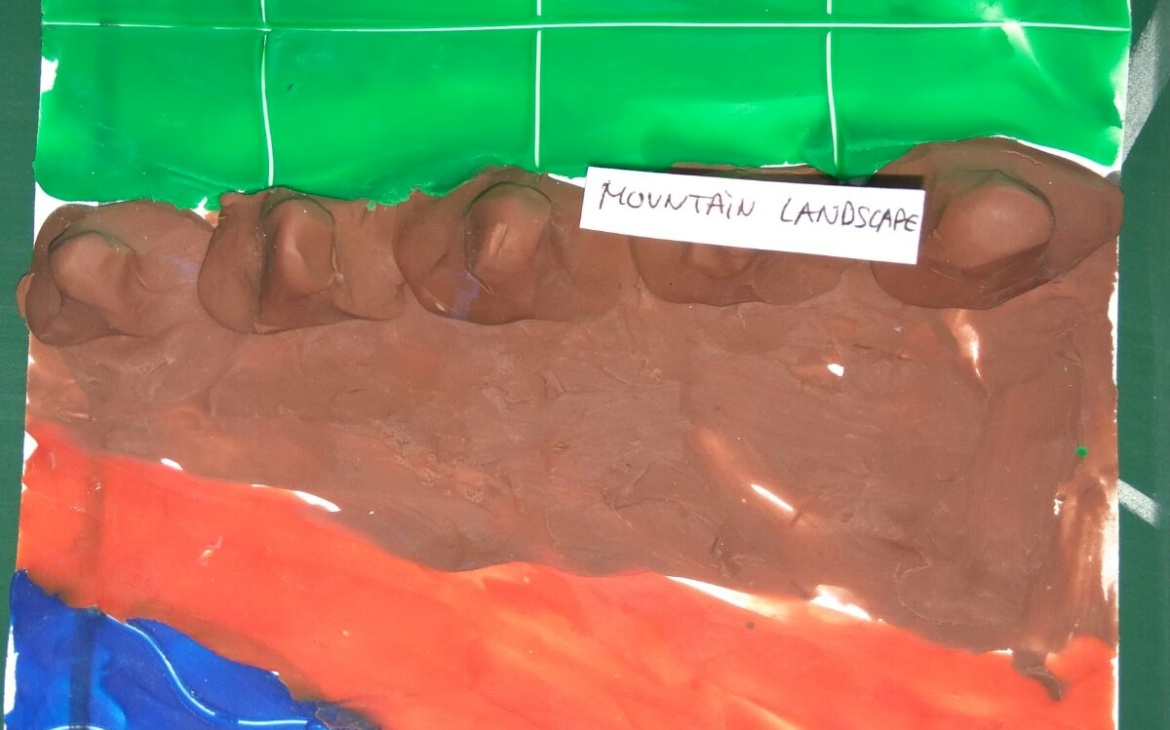 PLASTICINE LANDSCAPE SECOND GRADE