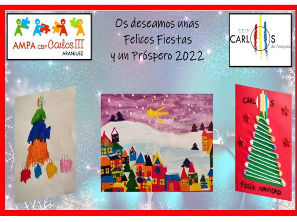 BASES CONCURSO NAVIDEÑO 2022 “POSTALES DE NAVIDAD” – Colegio Carlos III