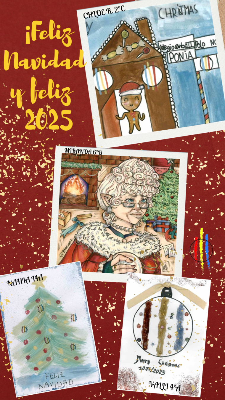 EL CEIP CARLOS III OS DESEA FELIZ NAVIDAD Y PRÓSPERO AÑO 2025 Colegio